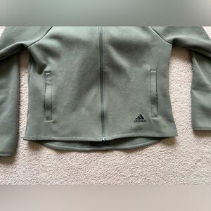 Adidas womens Green Jacket sweater size medium